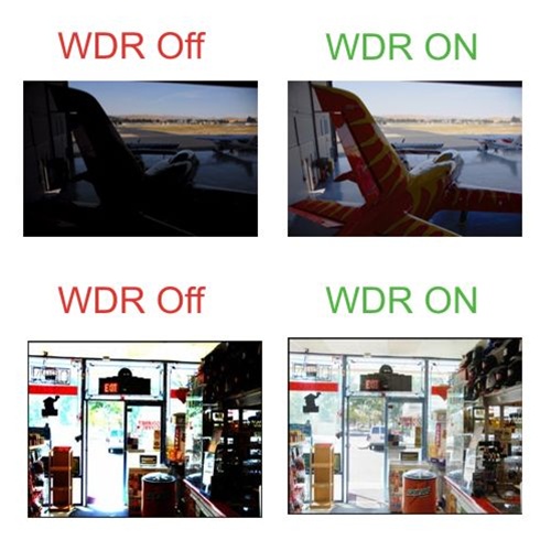 قابلیت WDR در دوربین مداربسته